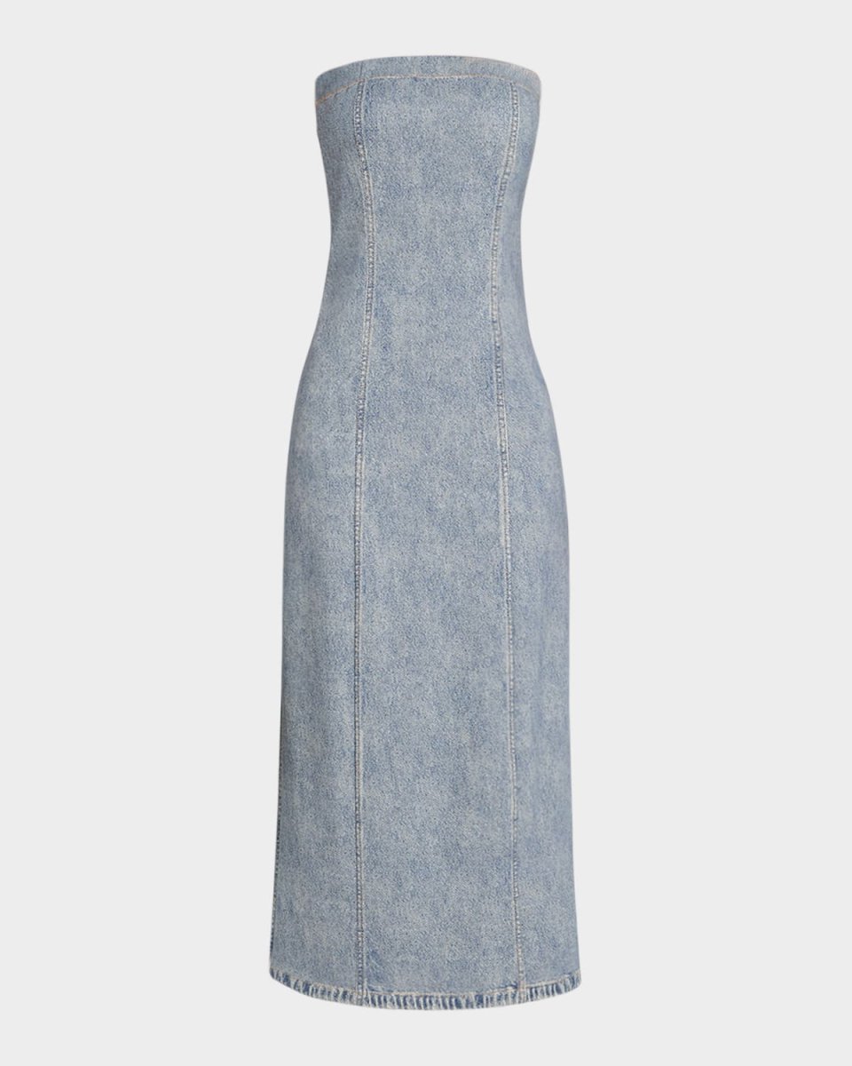 Jasmine Strapless Miramar Ponte Dress